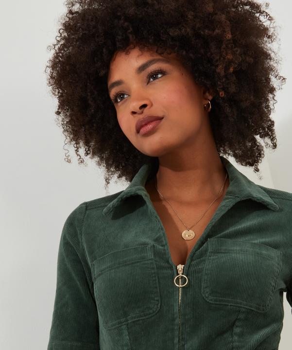 Actual product image Joe Browns Belted bootcut corduroy jumpsuit (40)