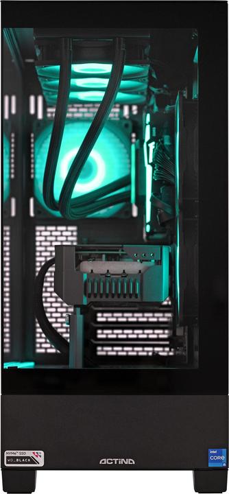 Produktbild Actina 5901443406235 PC AMD Ryzen™ 7 9800X3D 32 GB DDR5-SDRAM 1 TB SSD NVIDIA GeForce RTX 4070 Ti Su (AMD Ryzen 7 9800X3D, 32 GB, 1000 GB, GeForce RTX 4070 Ti Super)