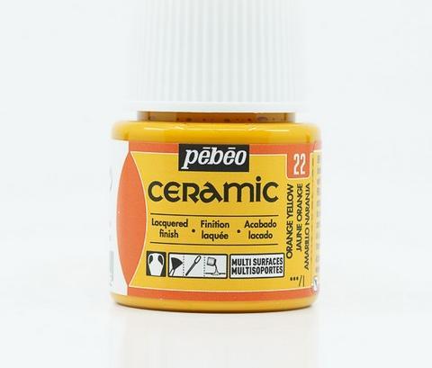 Produktbild Pebeo Keramikfaben (Gelborange, 45 ml)