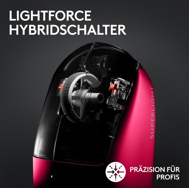 Actual product image Logitech G G Pro X Superlight 2 (Wireless, Cable)