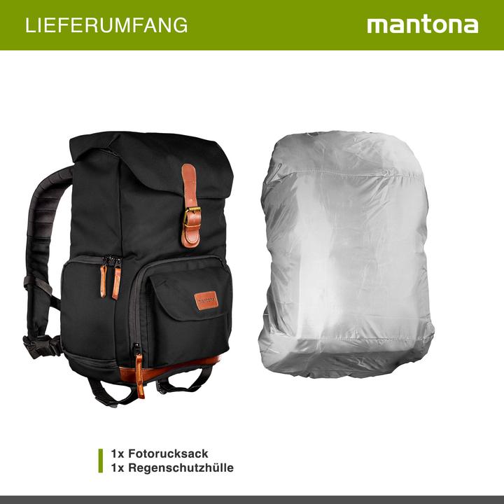 Immagine prodotto mantona Zaino fotografico retrò Luis junior (Zaino per fotocamera, 30.69 l)