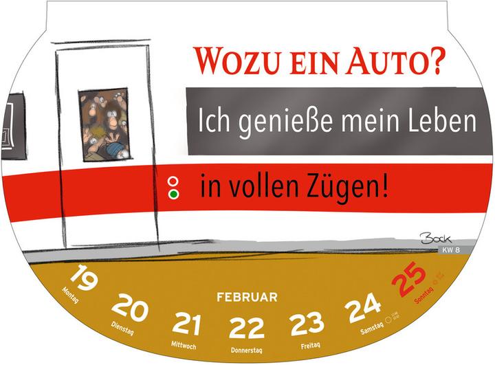 Immagine prodotto Heye Calendario illustrato Detti stupidi (21 x 29 cm, Nessuna rilegatura, Tedesco)