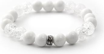 Image du produit Beneto Bracelet en jade et cristal serti MINK28/17