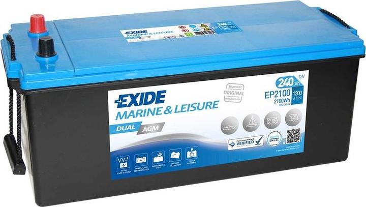 Immagine prodotto Exide Dual/Start AGM (12 V, 240 Ah)