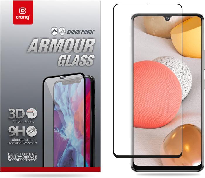 Image du produit Crong 3D Armor Glass - verre trempé 9H Full Glue pour tout l'écran du Samsung Galaxy A42 5G (1 pièce(s), Samsung Galaxy A42 5G)