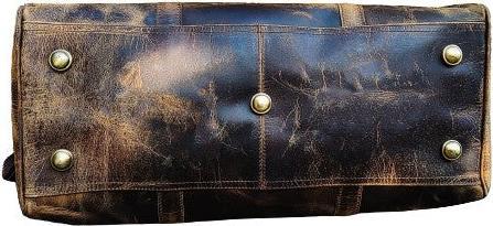 Image du produit Only-Bags.Store Sac de marin en cuir, Vintage Carry On, sac de week-end, grand duffle, sac de bagage, Gym Overnight