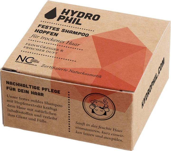 Produktbild Hydrophil Festes Shampoo Hopfen für trockenes Haar (Festes Shampoo)