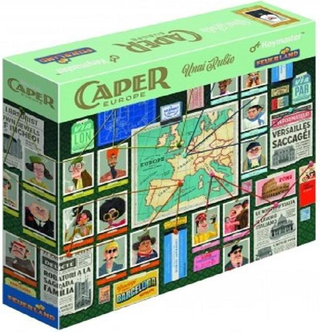 Actual product image Feuerland Caper Europe. Board game, for 2 players, from 10 years, DE edition. (German)