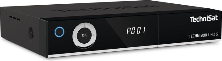 Actual product image TechniSat Technibox UHD S international UHD Sat-Receiver mit TwinTuner (DVB-S, DVB-S2, CI+ slot)
