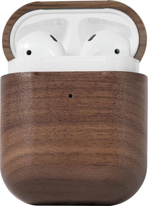 Immagine prodotto Oakywood Custodia per AirPods - Custodia in legno per cuffie AirPods - Noce / AirPods 1/2 - Legno di quercia (Borsa per cuffie)