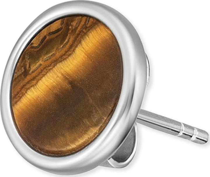Actual product image Engelsrufer Stud Earrings Healing Stone (Coloured stone, 925 silver/925 silver platinum-plated, Coloured stone/925 silver rhodium-plated)