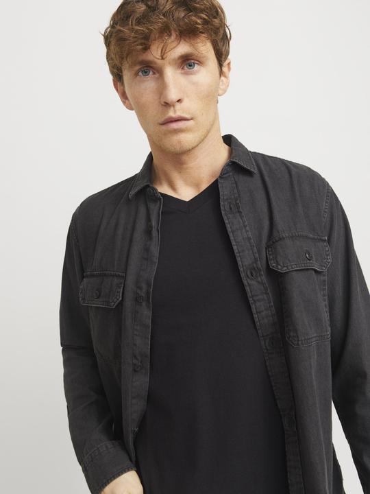 Actual product image Aprel 3-pack Unicoloured V-neck T-shirt T-shirt (XL)
