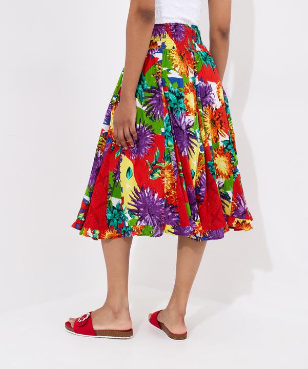 Produktbild Joe Browns Bright Floral Godet Panel Midi Skirt (42)