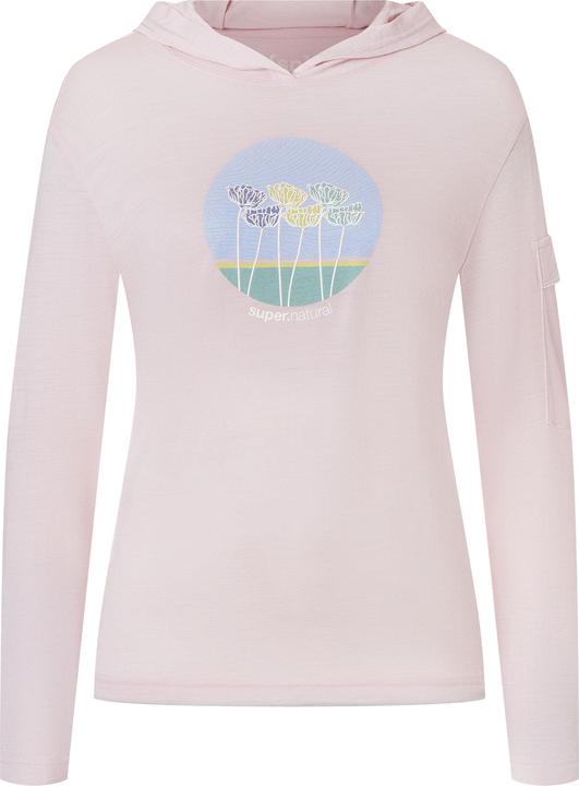 Produktbild Super Natural Women's Tulips Light Print Hoodie (L)