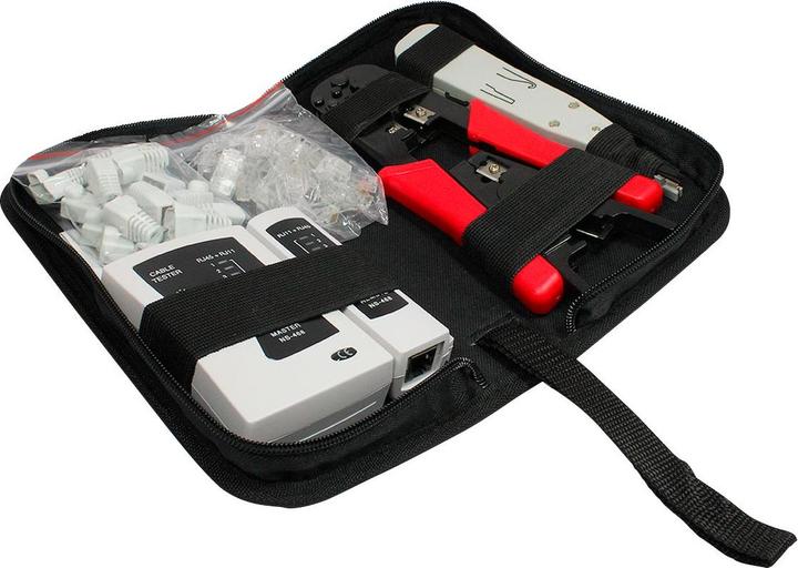 Immagine prodotto Good Connections Kit di attrezzi di rete universale 15,20cm (6") 1, incl. 20x spine RJ45/gommini antipiega, ® (Attrezzi)