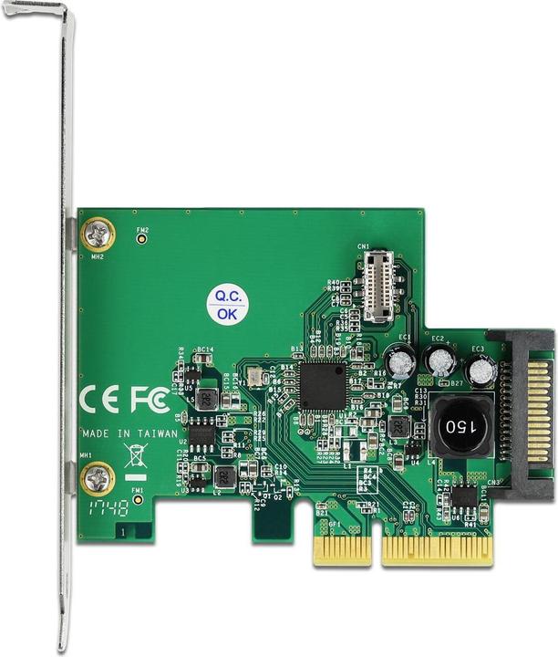 Immagine prodotto Delock Scheda PCI Express a 1 presa interna USB 3.2 Gen 2 Key B a 20 pin