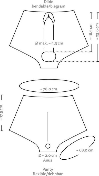 Produktbild You2Toys Penis Hosen