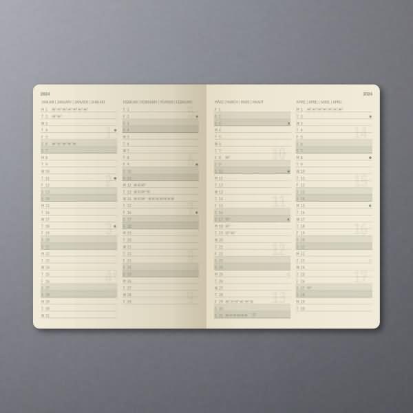 Image du produit Sigel Agenda journalier (A5, Allemand)