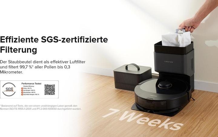 Produktbild Roborock Q8 Max+ (Saugwischroboter)