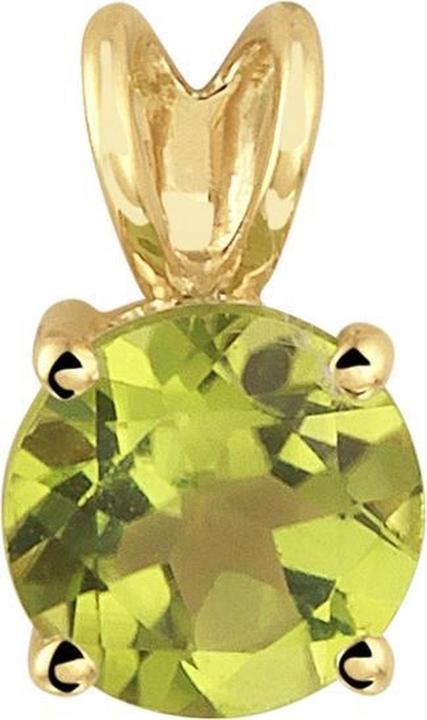 Marie Celeste Anhänger Peridot - Gold (Gelbgold)
