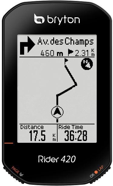 Actual product image Bryton Rider 420 H