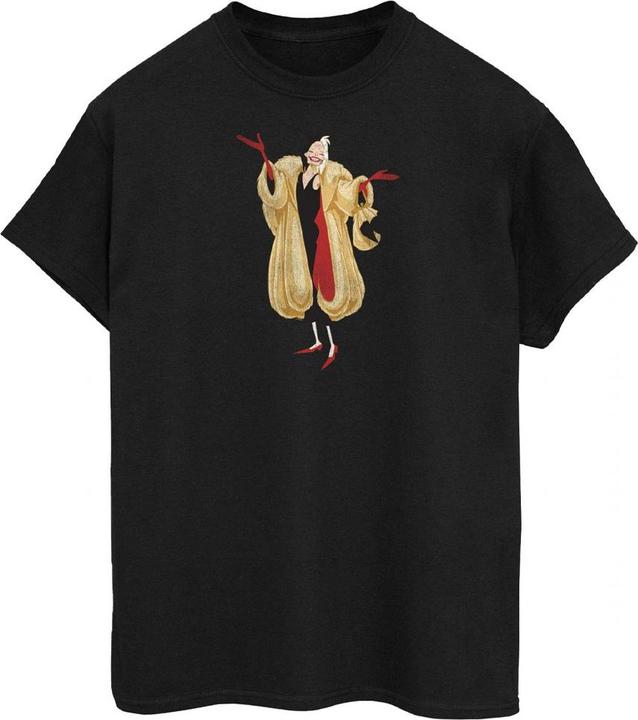 101 Dalmatians Cruella De Vil Boyfriend TShirt