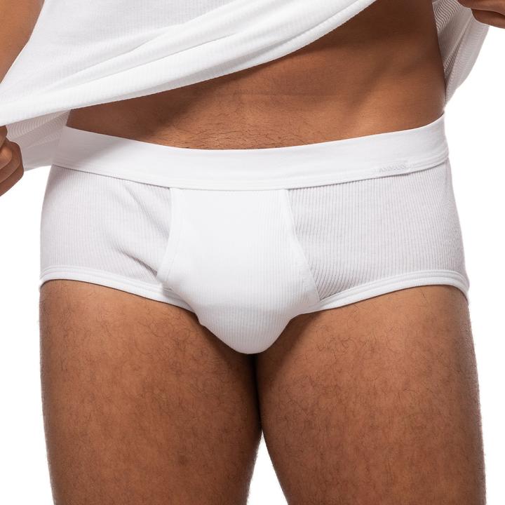 Produktbild Ammann 4er Pack Organic Cotton Doppelripp Slip / Unterhose (XXL, 4er Pack)