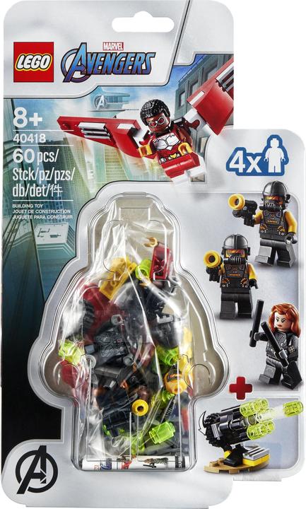 Produktbild LEGO Marvel Super Heroes Falcon und Black Widow machen gemeinsame Sache (40418)