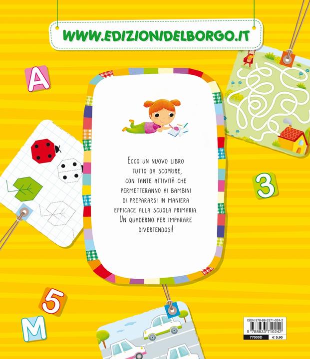 Immagine prodotto Edizioni del Borgo Gioco e imparo. Vado in prima (Italiano, Roberta Fanti)
