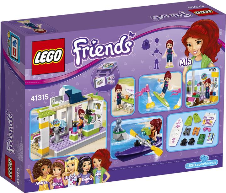 Actual product image LEGO Heartlake Surf Shop (41315, LEGO Friends)