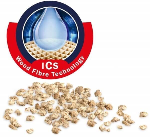 Image du produit Cat's Best Litière pour chats Eco Plus (Agglomérant, Biodégradable, Absorption rapide, 17.20 kg)