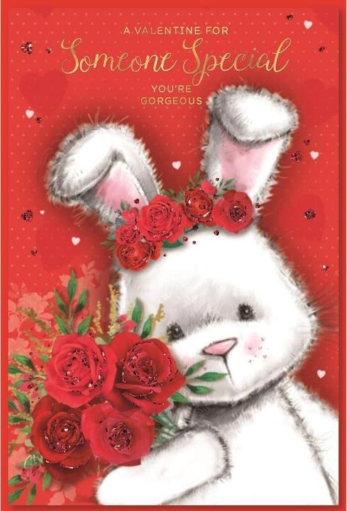 Produktbild Simon Elvin Grusskarte You're Gorgeous Someone Special Valentinstag 6erPack Karton (6 Stk.)