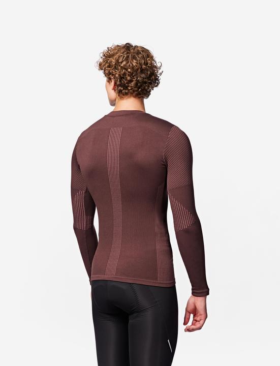 Immagine prodotto Van rysel Intimo bici manica lunga Racer 2 rosso scuro (L)