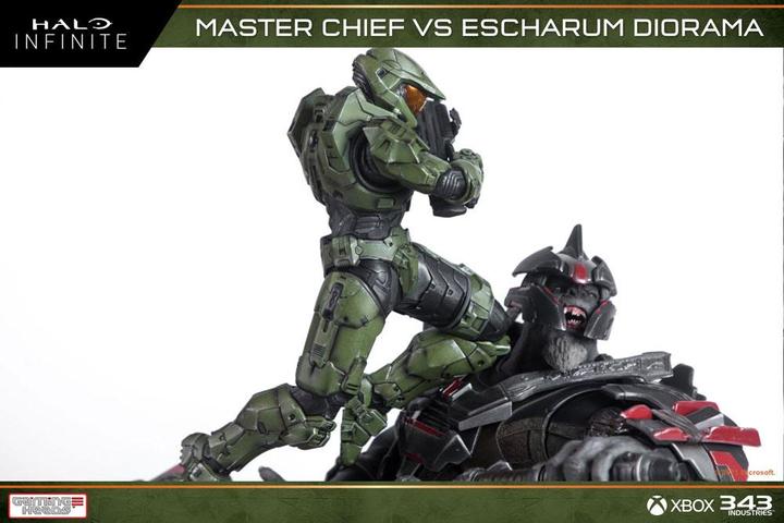 Image du produit Gaming Heads Halo : Infinite statuette 1/8 Master Chief vs. Escharum 31 cm