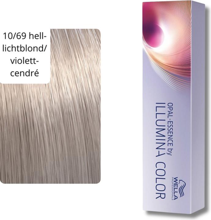 Image du produit Wella Illumina Color (10/69 Blond clair Purple Purple Cendré)