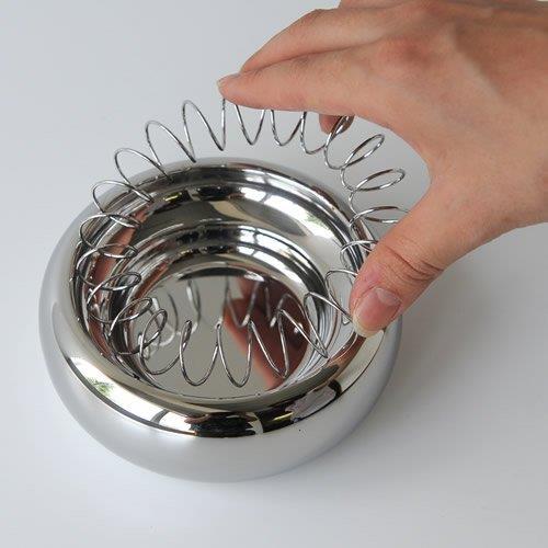 Actual product image Alessi Ashtray platinum