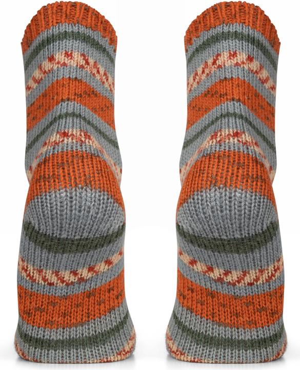 Image du produit Normani 2 paires de chaussettes en laine tricotée milleraies - 9093 (lot de 2, 39 - 42)