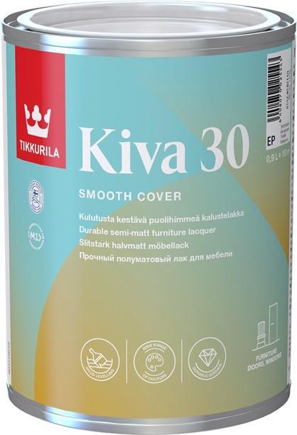 Produktbild Tikkurila FURNITURE VARNISH KIVA 30 0.9 L (900 ml)