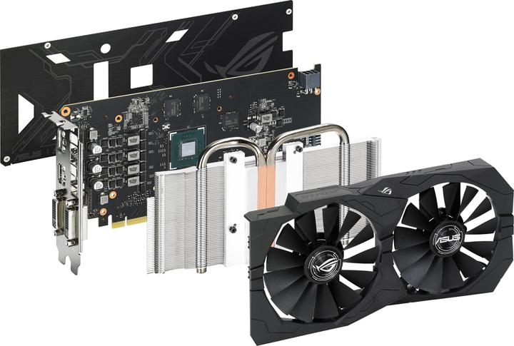 Produktbild ASUS GeForce ROG STRIX GTX 1050TI 4G GAMING (4 GB)