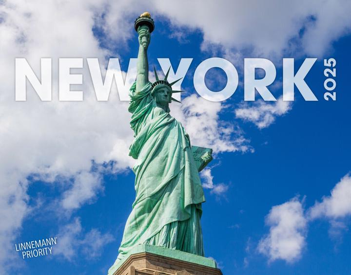 Image du produit New York 2025 Calendrier grand format 58 x (Couverture rigide, Allemand)