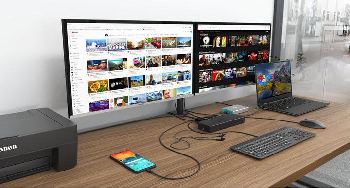Actual product image i-tec USB-C Hub (USB-B, 10 Ports)
