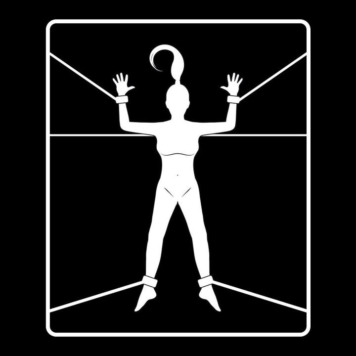 Image du produit Fetish submissive Ensemble de bondage pour les bras et les jambes "Cuff Et Tether".