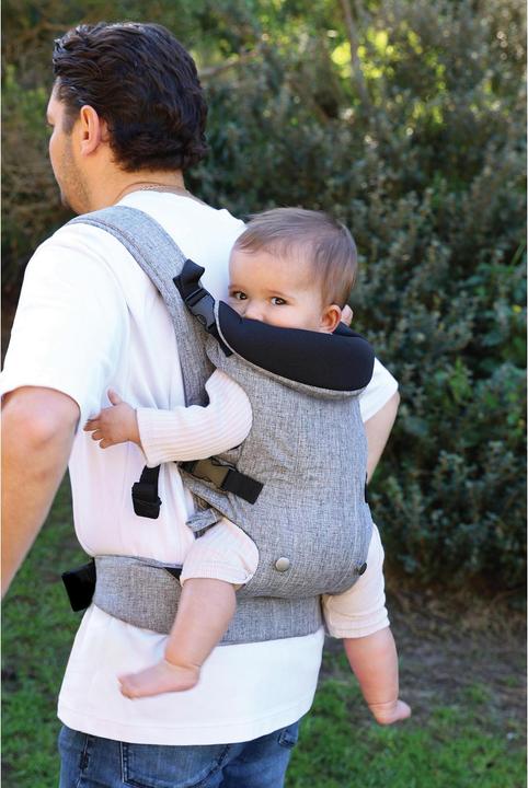 Actual product image Dreambaby Baby carrier Journey grey mottled