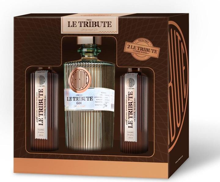 Produktbild Le Tribute Gin & Tonic Geschenkset (1 x 70 cl)