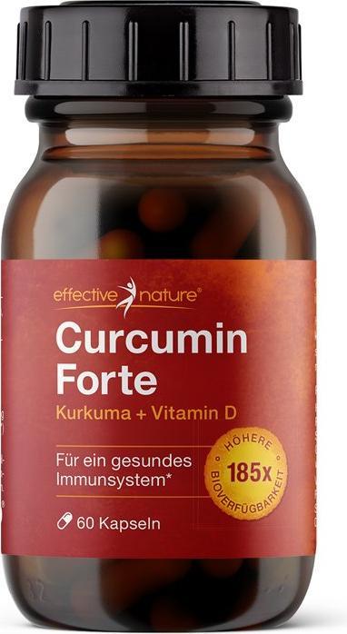 Produktbild Effective Nature Curcumin Forte Kurkuma (60 Stück, Kapseln, 200 g)