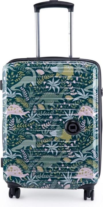 Produktbild Hauptstadtkoffer Mitte - Kinderkoffer Handgepäck Hartschale, Dinos Floral (55 l, Handgepäck (bis 50l))