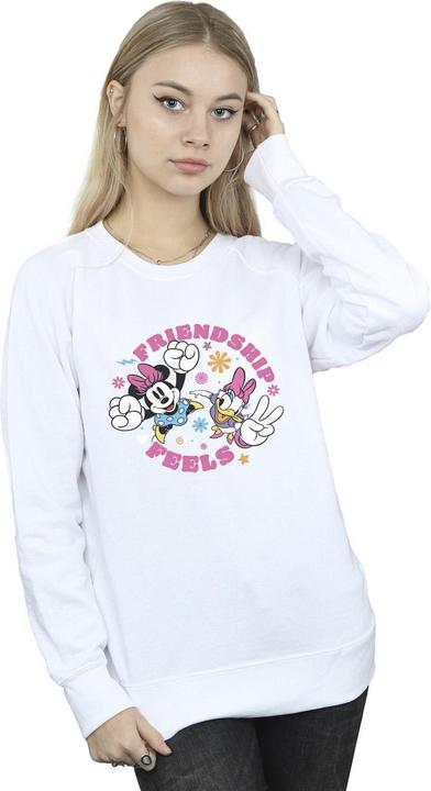 Actual product image Disney Womens/Ladies Minnie Mouse Daisy Friendship Sweatshirt (XL)