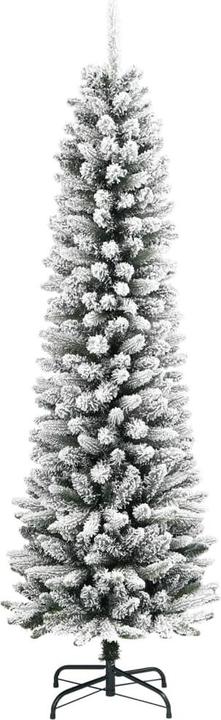 Produktbild VidaXL Künstlicher Weihnachtsbaum Schlank mit Schnee 150 cm PVC & PE (150 cm)