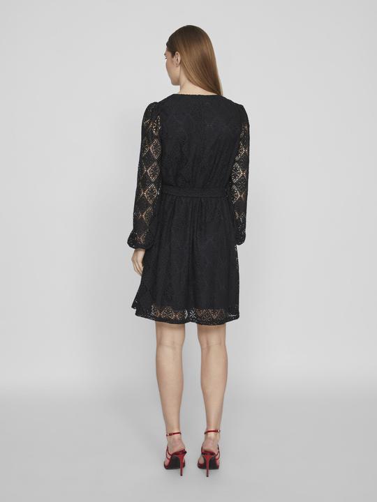 Actual product image Vila Tie waist dress with long sleeves (M)
