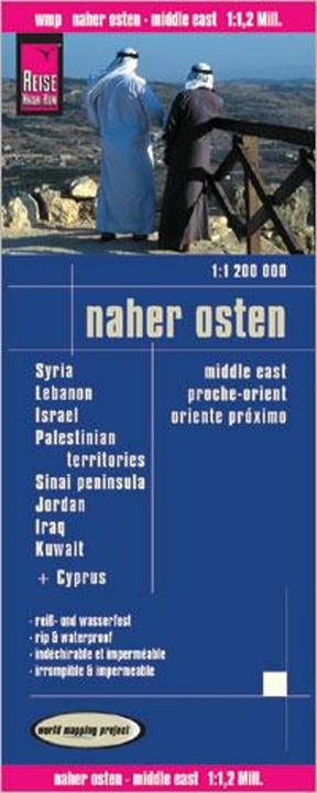 Immagine prodotto Mappa Medio Oriente (1:1.200.000) : Siria, Libano, Israele, Penisola del Sinai, Jo...